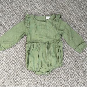 Linen Baby Bubble Suit